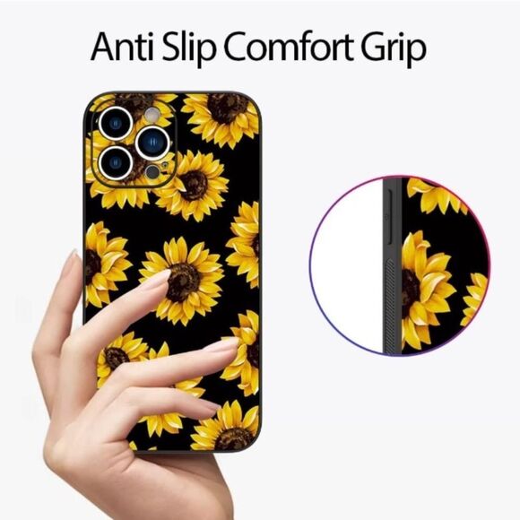 Sunflower iPhone 14 Pro Max Phone Case - Picture 2 of 4